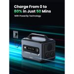 UGREEN ESTACION DE ENERGIA PORTATIL 1024WH 40AH/ CARGA SOLAR 400W MAX / SALIDA AC 1200WX2 GS1200