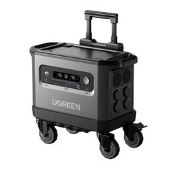 UGREEN ESTACIÓN DE ENERGÍA PORTÁTIL 2048WH 40AH/ CARGA SOLAR 1200W MAX / SALIDA AC 2300WX4 GS1200