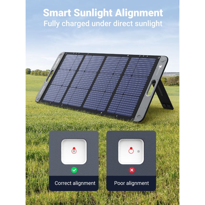 UGREEN-PANEL-SOLAR-PLEGABLE-PORTATIL-100W-CONEXION-XT60-SC100