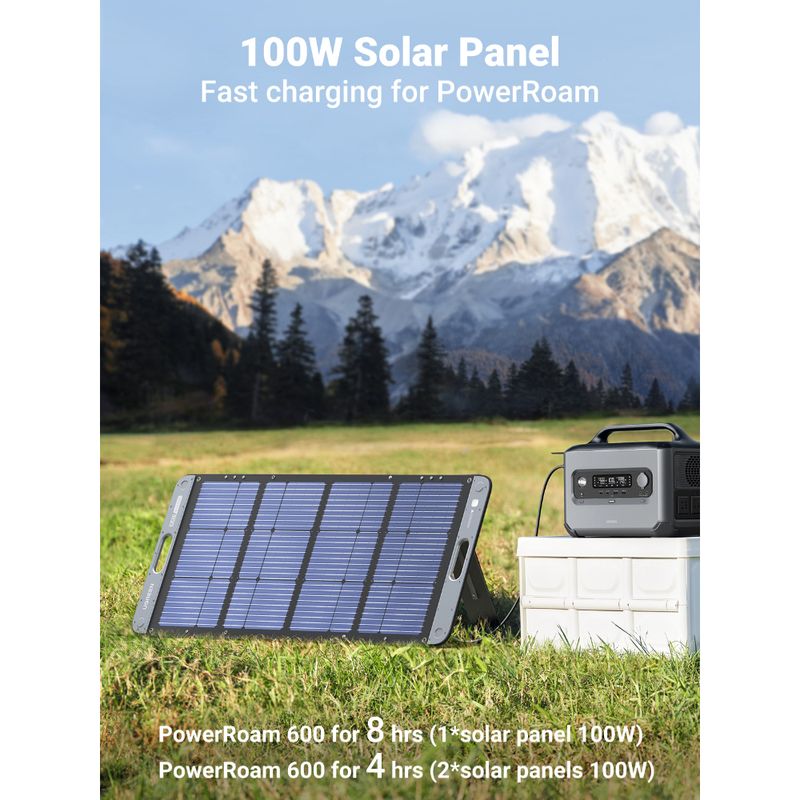 UGREEN-PANEL-SOLAR-PLEGABLE-PORTATIL-100W-CONEXION-XT60-SC100