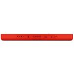 CASIO TECLADO 61 TECLAS CT-S1RDC2 ROJO