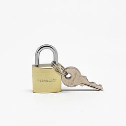 TECNOLOCK CANDADO CON LLAVE 20MM DE HIERRO  35001