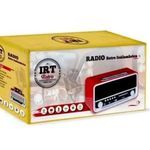 Irt Radio Retro Bt/Fm/Am/Sw/Usb/Sd/Aux Roja Radios Vintage