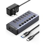 UGREEN HUB USB-A 3.0 7 PORT USB-A 3.0 ENERGIZADO 3.5A MAX CM481