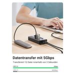 UGREEN HUB USB-A 3.0 7 PORT USB-A 3.0 ENERGIZADO 3.5A MAX CM481