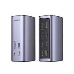 UGREEN MULTIPUERTO USB-C 12 EN 1 DOCKING STATION CM555