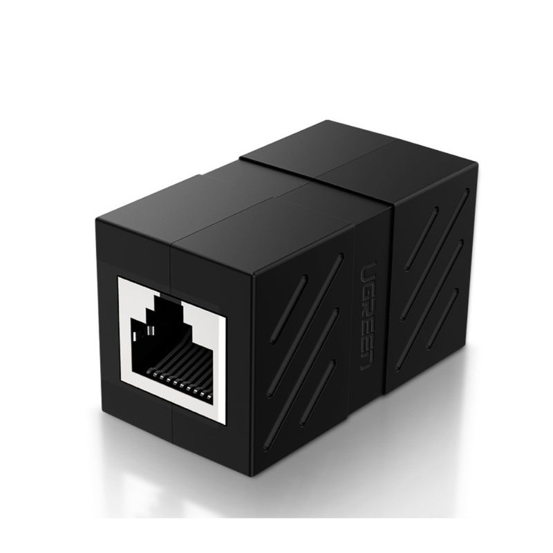 UGREEN COPLA DE RED RJ-45 H/H BLACK NW114