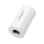 UGREEN-COPLA-DE-RED-RJ-45-ANTI-RAYOS-10GBPS-H-H-BLANCO-NW116