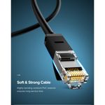 UGREEN CABLE DE RED 50M CAT6 1000MBPS BLACK NW102