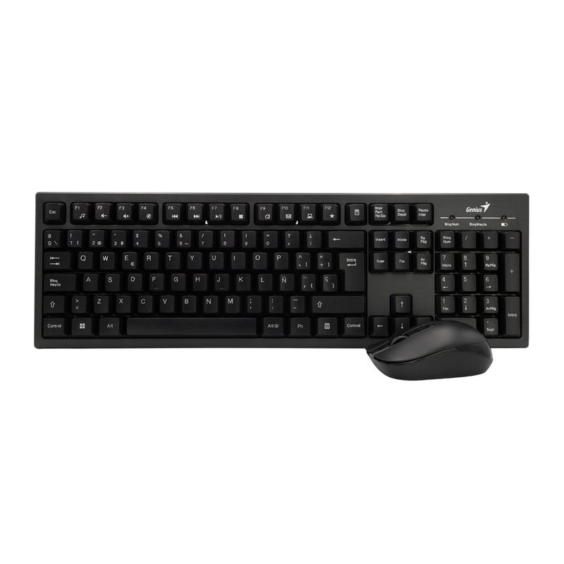 GENIUS KIT TECLADO + MOUSE INALAMBRICO KM-8101
