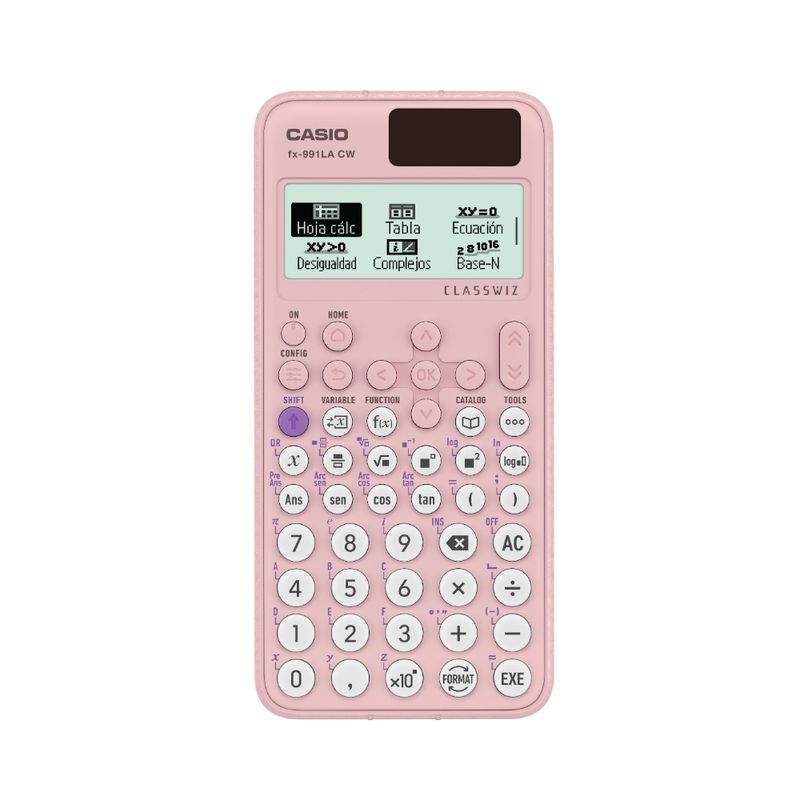 CASIO CALCULADORA CIENTIFICA FX-991LACW-PK CLASSWIZ