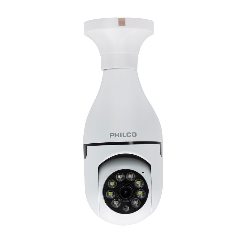 PHILCO-CAMARA-SEGURIDAD-WIFI-TIPO-AMPOLLETA-