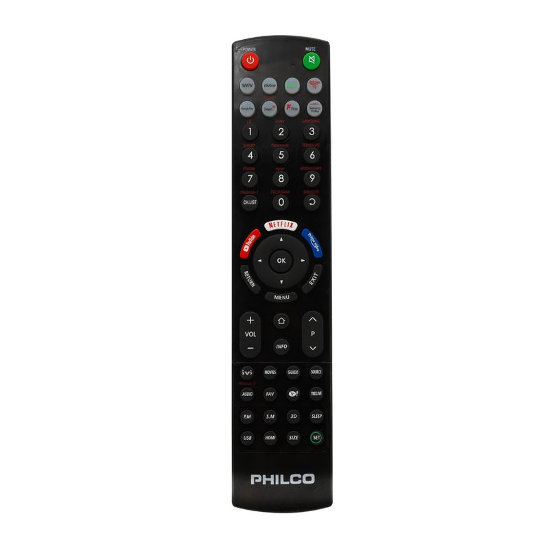 PHILCO-CONTROL-ALTERNATIVO-UNIVERSAL-PARA-TV