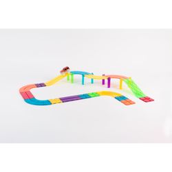 IMANIX JUEGO DE CONSTRUCCION MAGNETICO DE 22 PIEZAS SPEEDWAY IMA-SW22