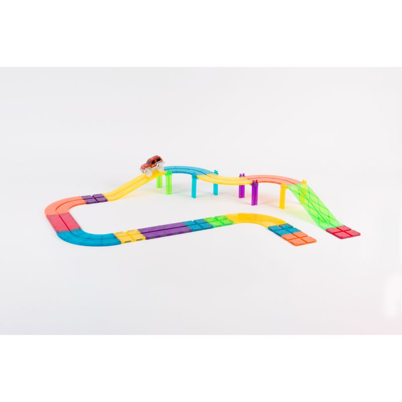 IMANIX JUEGO DE CONSTRUCCION MAGNECTICO DE 22 PIEZAS SPEEDWAY IMA-SW22