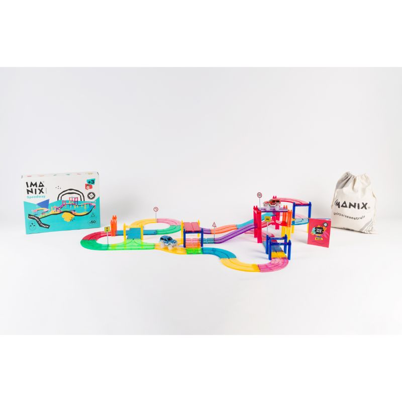 IMANIX-JUEGO-DE-CONSTRUCCION-MAGNETICO-DE-50-PIEZAS-SPEEDWAY-IMA-SW50
