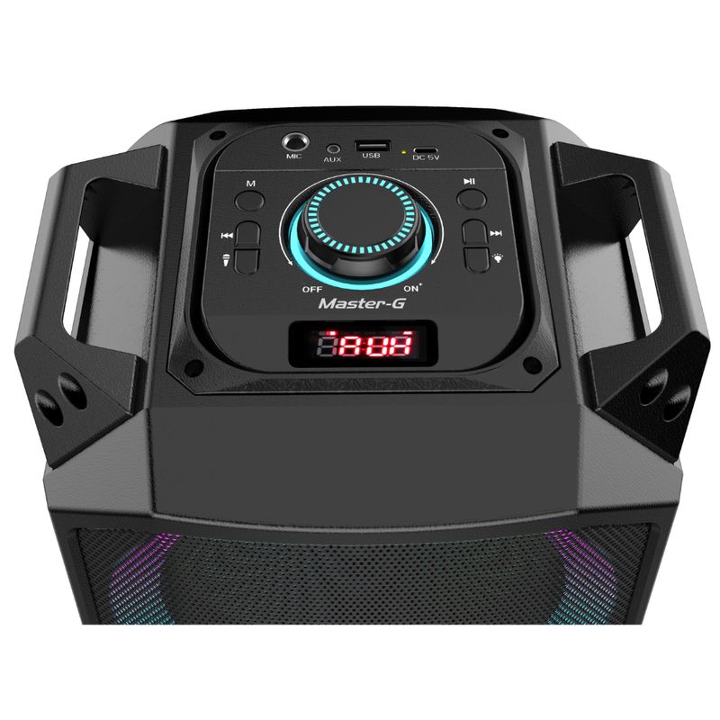 MASTER-G PARLANTE KARAOKE MGLUXOR 65 X2 CON BLUETOOTH 5.3