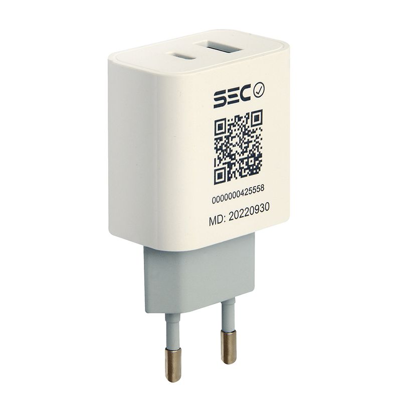 TECMASTER-CARGADOR-DE-PARED-20W-USB-A-USB-C---CABLE-USB-C-