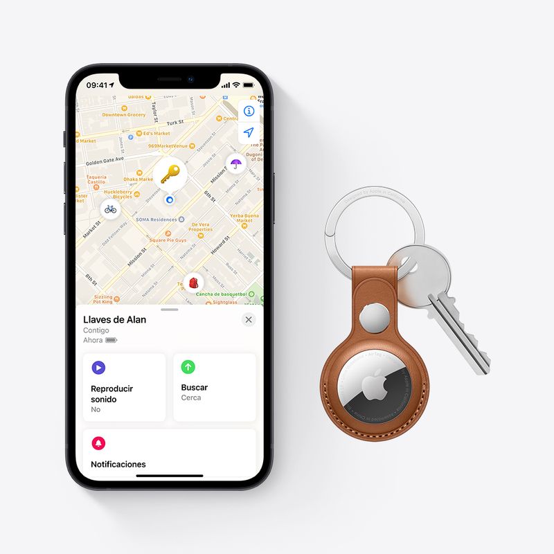 APPLE AIRTAG BLANCO