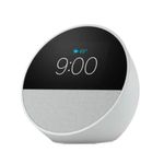 AMAZON-ALEXA-ECHO-SPOT-2024-RELEASE-SMART-ALARM-CLOCK-VIBRANT-SOUND-WHITE