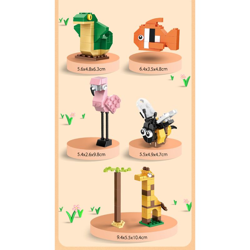 WOMA SET MUNDO ANIMAL C0378