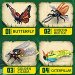 WOMA SET MUNDO INSECTOS 4 CAJAS EN 1 C0634