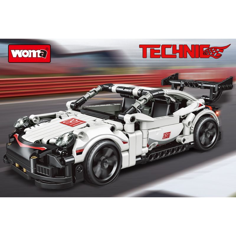 WOMA-AUTO-DE-CARRERA-BLANCO-C0911