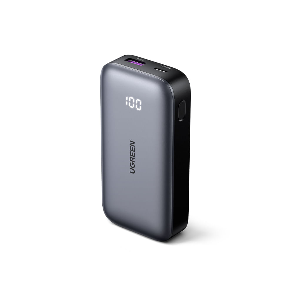 UGREEN BATERIA PORTATIL 10.000MAH MINI/PANTALLA QUICK CHARGING 30W