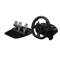 LOGITECH VOLANTE + PEDALES G923 / PS5 / PS4 / PC /TRUEFORCE / DOBLE EMBRAGUE