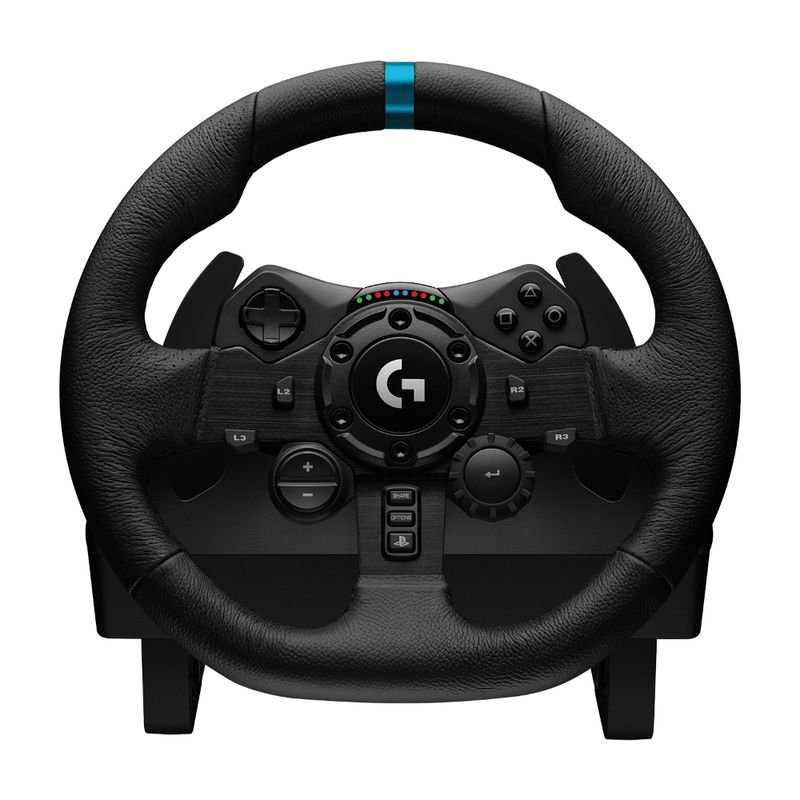 LOGITECH-VOLANTE---PEDALES-G923---PS5---PS4---PC--TRUEFORCE---DOBLE-EMBRAGUE