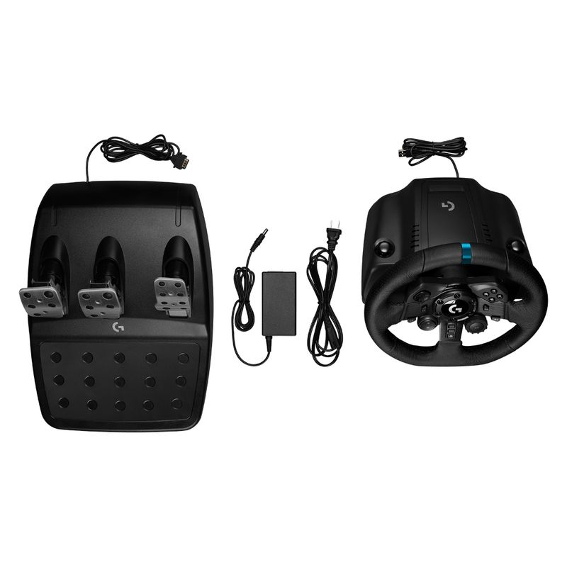 LOGITECH-VOLANTE---PEDALES-G923---PS5---PS4---PC--TRUEFORCE---DOBLE-EMBRAGUE