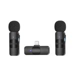 BOYA-BY-V2-MICROFONO-INALAMBRICO-DOBLE-ULTRA-COMPACTO-Y-PORTABLE-2.4GHZ-CONECTOR-LIGHTNING