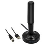 PHILCO ANTENA DIGITAL PARA TV HDTV 20DB CON AMPLIFICADA 49117