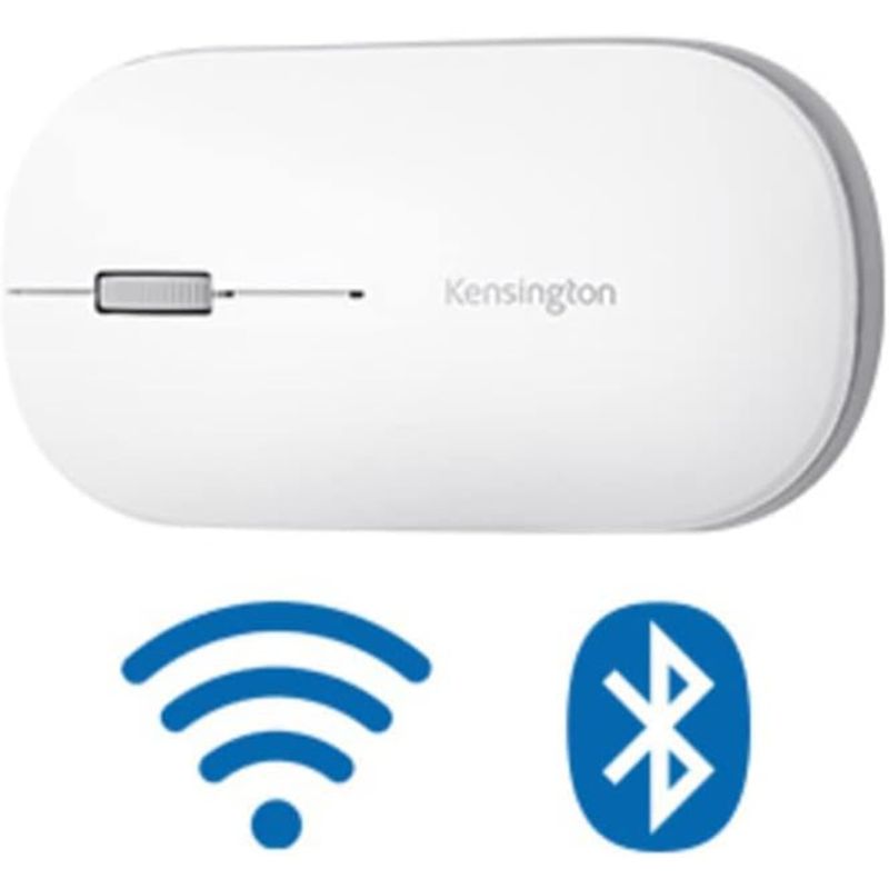 KENSINGTON-MOUSE-INALAMBRICO-DUAL-MODE-USB-BT-SLIMBLADE-2.0-BLANCO-27548