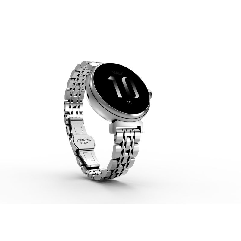 HIFUTURE-SMARTWATCH-AURA-PLATEADO-