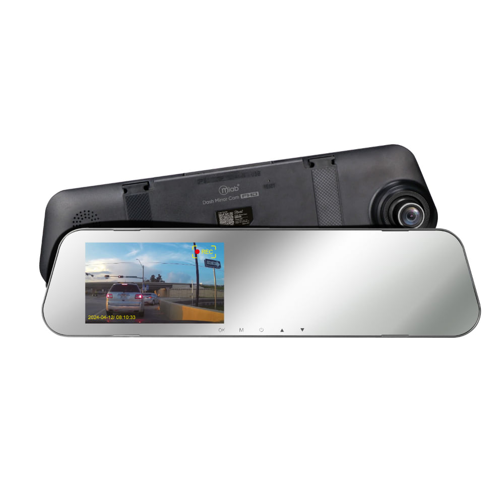 MLAB CAMARA ESPEJO AUTO DVR FULL HD FRENTE 1080P