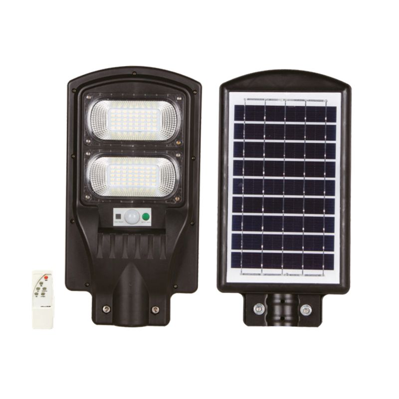 LOGIC LUMINARIA PEATONAL SOLAR CON SENSOR DE MNOVIMIENTO 100W 6500K IP66 174818