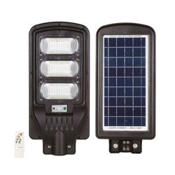 LOGIC LUMINARIA PEATONAL SOLAR CON SENSOR DE MNOVIMIENTO 150W 6500K IP67 174819