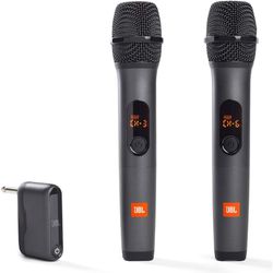 JBL SISTEMA INALAMBRICO DOS MICROFONOS CON RECEPTOR DE DOBLE CANAL