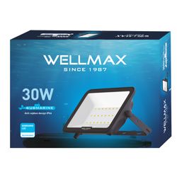 WELLMAX PROYECTOR DE AREA LED SUBMARINE 30W 6500K 175136