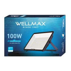 WELLMAX  PROYECTOR DE AREA LED SUBMARINE 100W 6500K  175138