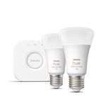 PHILIPS-KIT-INICIO-HUE-BRIDGE---2-AMPOLLETAS-COLOR-AMBIENCE-WCA-9W-A60-E27-2SET-EU