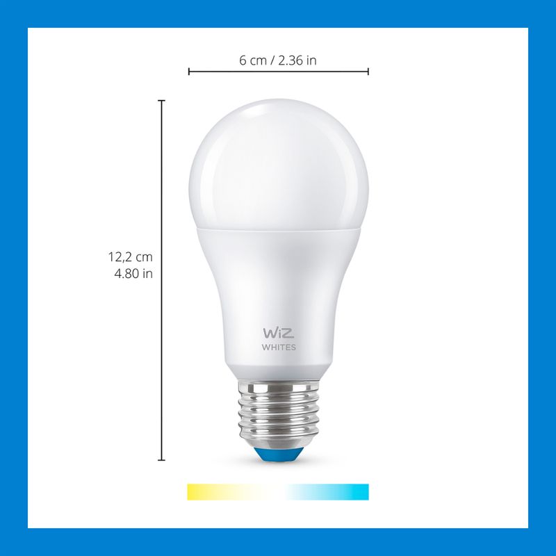 WIZ-AMPOLLETA-SMART-LUZ-CALIDO-FRIA-WI-FI-BLE-TW-8W-A60-220V-E27-6-1PF-