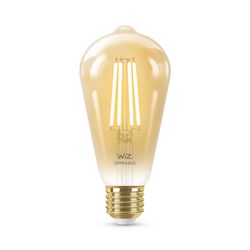 WIZ AMPOLLETA SMART FILAMENTO EDISON E27 WI-FI BLE TW/7W ST64 AMB 220V E27 1PF