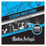 GCR ENCORDADO MEDINA ARTIGAS GUITARRA CLASICA AZUL PLATEADA