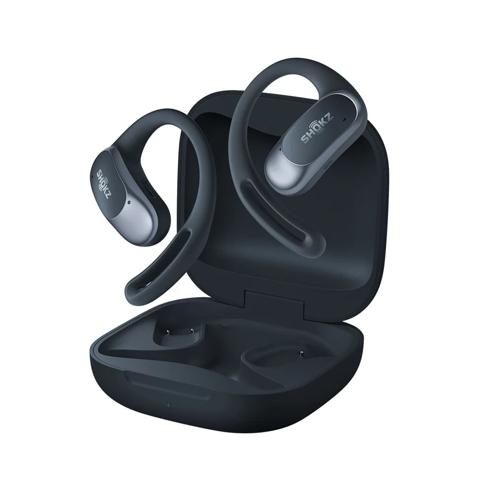 SHOKZ OPENFIT AIR ワイヤレスイヤフォン ブラック SHOKZ AUDIFONOS BLUETOOTH OPENFIT AIR BLACK | casaroyal.cl - Casa