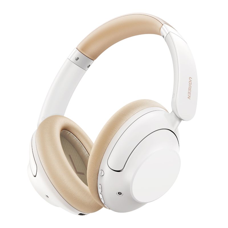 UGREEN AUDIFONOS BT HITUNE MAX 5 HIBRIDOS /NOISE CANCELLING BLANCO HP202