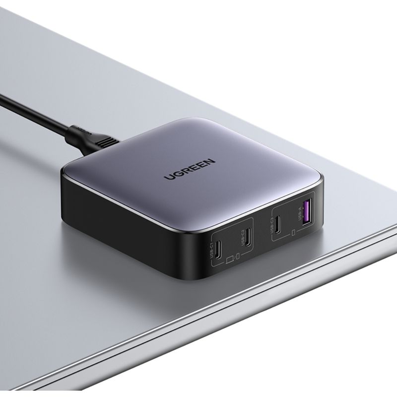 UGREEN CARGADOR PARA ESCRITORIO 100W 1 USB-A + 3 USB-C CD328