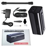 INFLADOR-PARA-RUEDAS-BALONES-Y-COLCHONES--RECARGABLE-12V-Y-220V