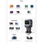 UGREEN ROBOT GAN TECH CARGADOR 65W 1 USB-A + 2 USB-C GRIS CD361